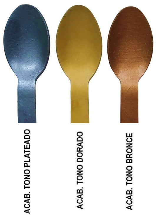 Tonos Metalizados (Plata, Dorado y Cobre, en 2 formatos)