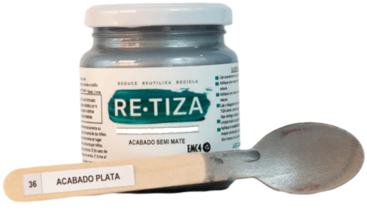Metalizados: Plateado/ Plata