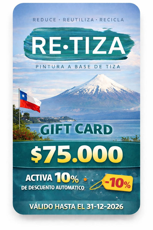 GIFT CARD $75.000 CLP 💳 con un descuento de 10%