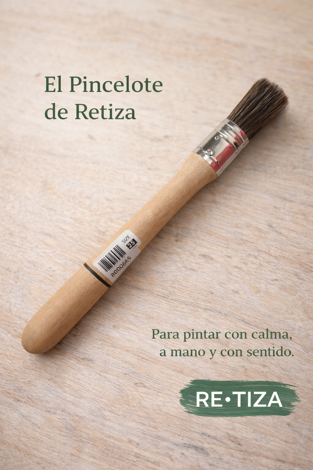 Pincelote RETIZA "ACABADO FANTÁSTICO"